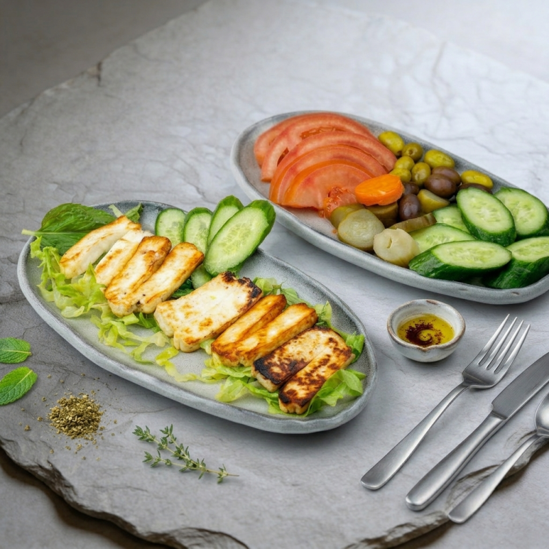 Grilled Halloumi cheese